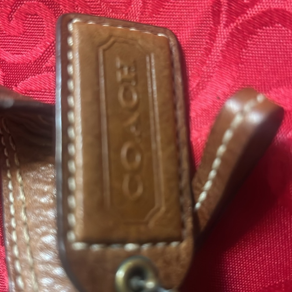 Patchwork Shoulder Bag - Brown - image 4